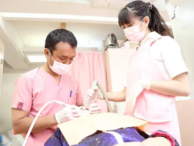 治療風景|大和市大和駅徒歩4分の歯医者 大和東さくら歯科・矯正歯科